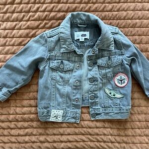 Baby Grogu baby Jean jacket